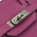 Hermes Birkin 30 Tote Togo Rose Purple Rosepurple Silver — view 7
