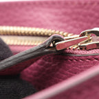 Gucci Tote Interlocking Purple Leather — view 6