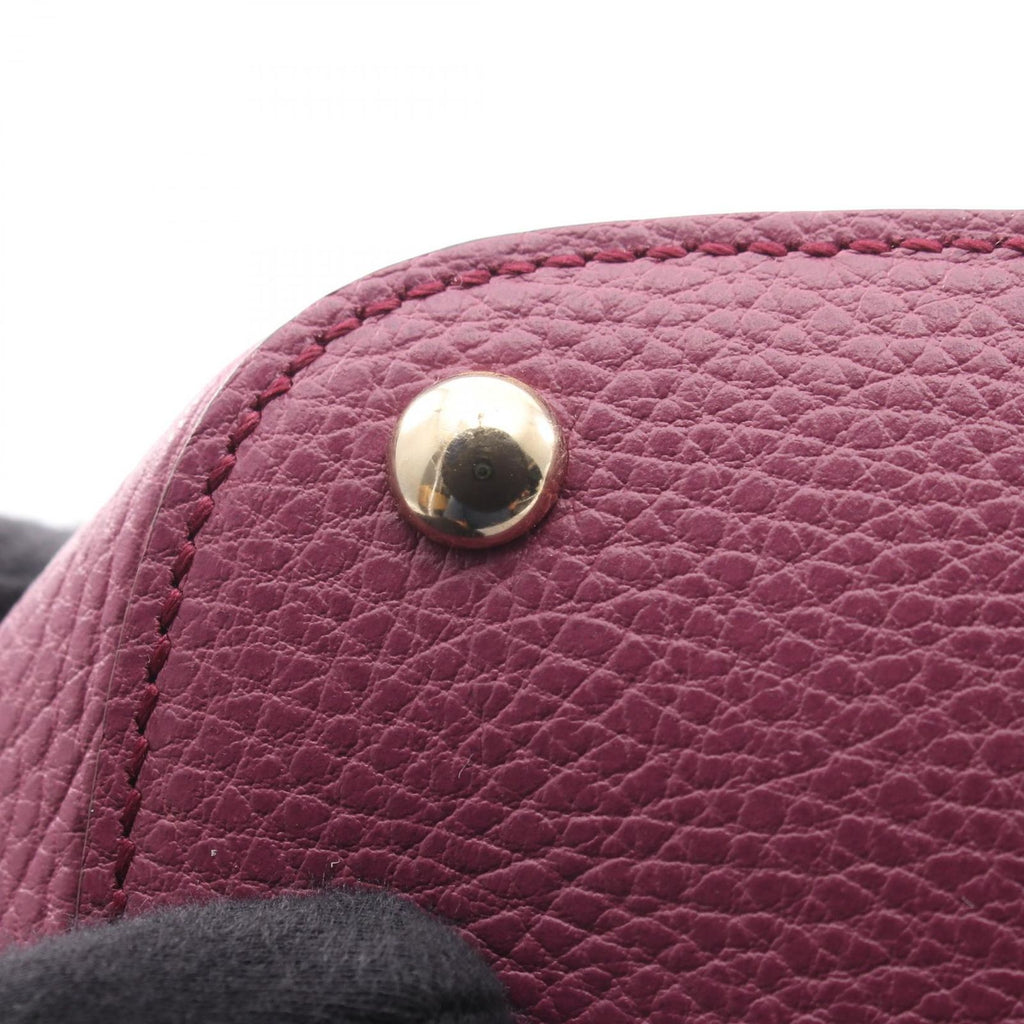 Gucci Tote Interlocking Purple Leather — view 8
