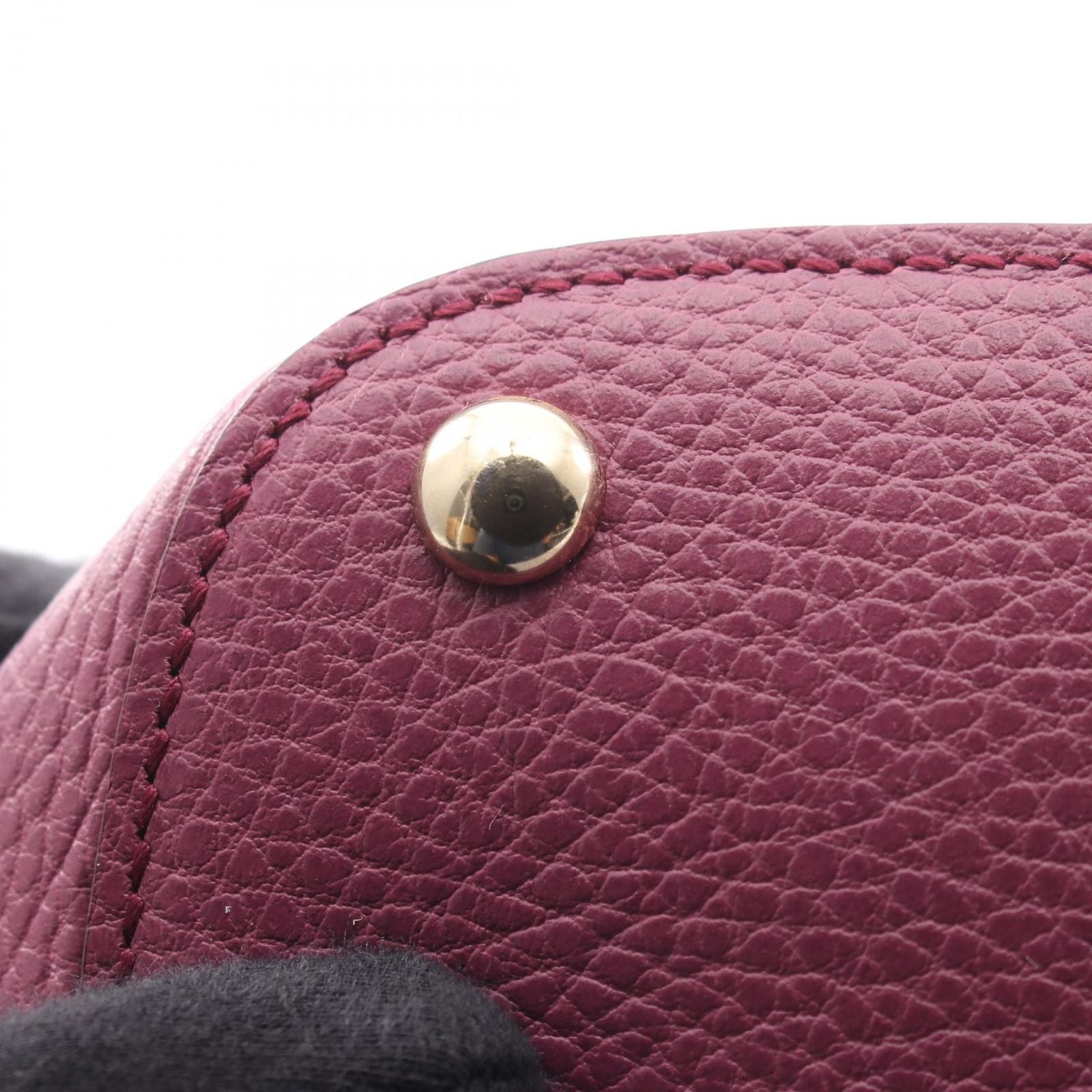 Gucci Tote Interlocking Purple Leather — view 8