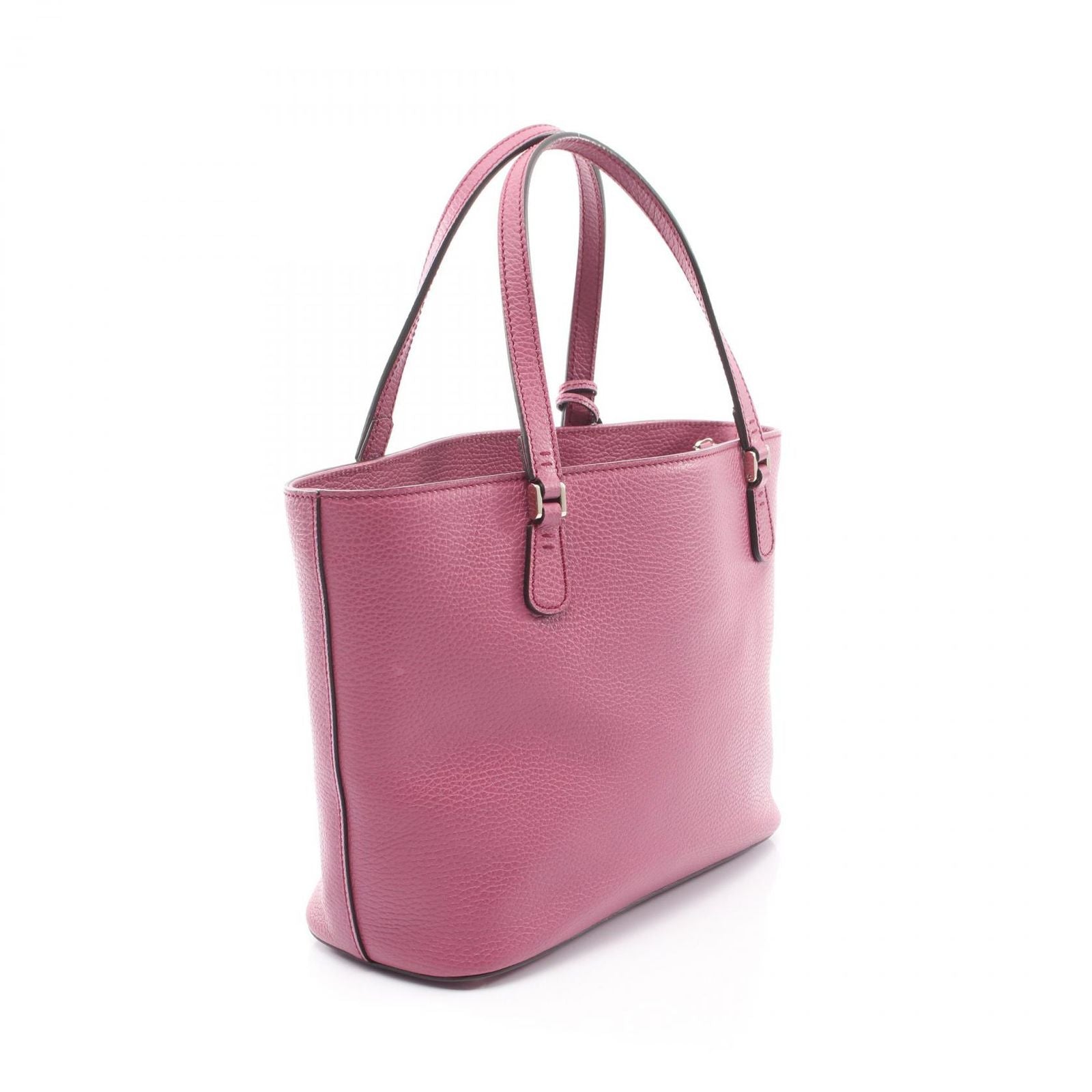 Gucci Tote Interlocking Purple Leather — view 2