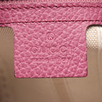 Gucci Tote Interlocking Purple Leather — view 4