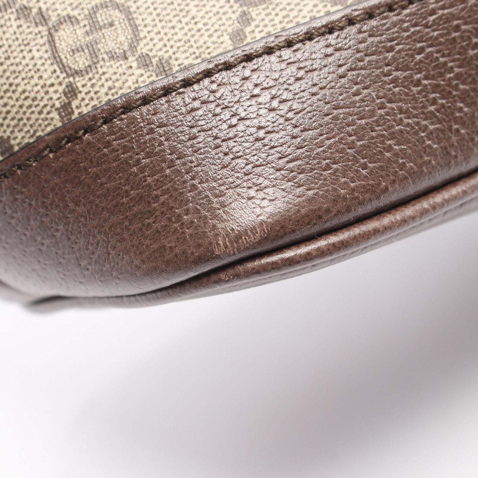Gucci Tote Ophidia GG Supreme Small Beige Brown Canvas Leather — view 8