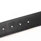 Louis Vuitton Belt Ceinture Damier Print 40 Graphite Silver Reversible Leather — view 6