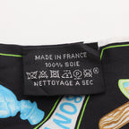 Hermes Scarf Twill Funny Ice Cream Ribbon Multicolor Silk — view 5