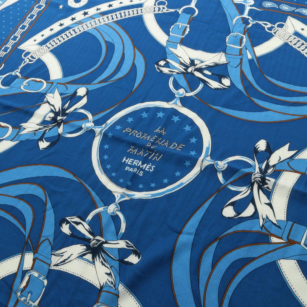 Hermes Scarf Carre Geant 140 la Promenade du Matin Silk — view 2
