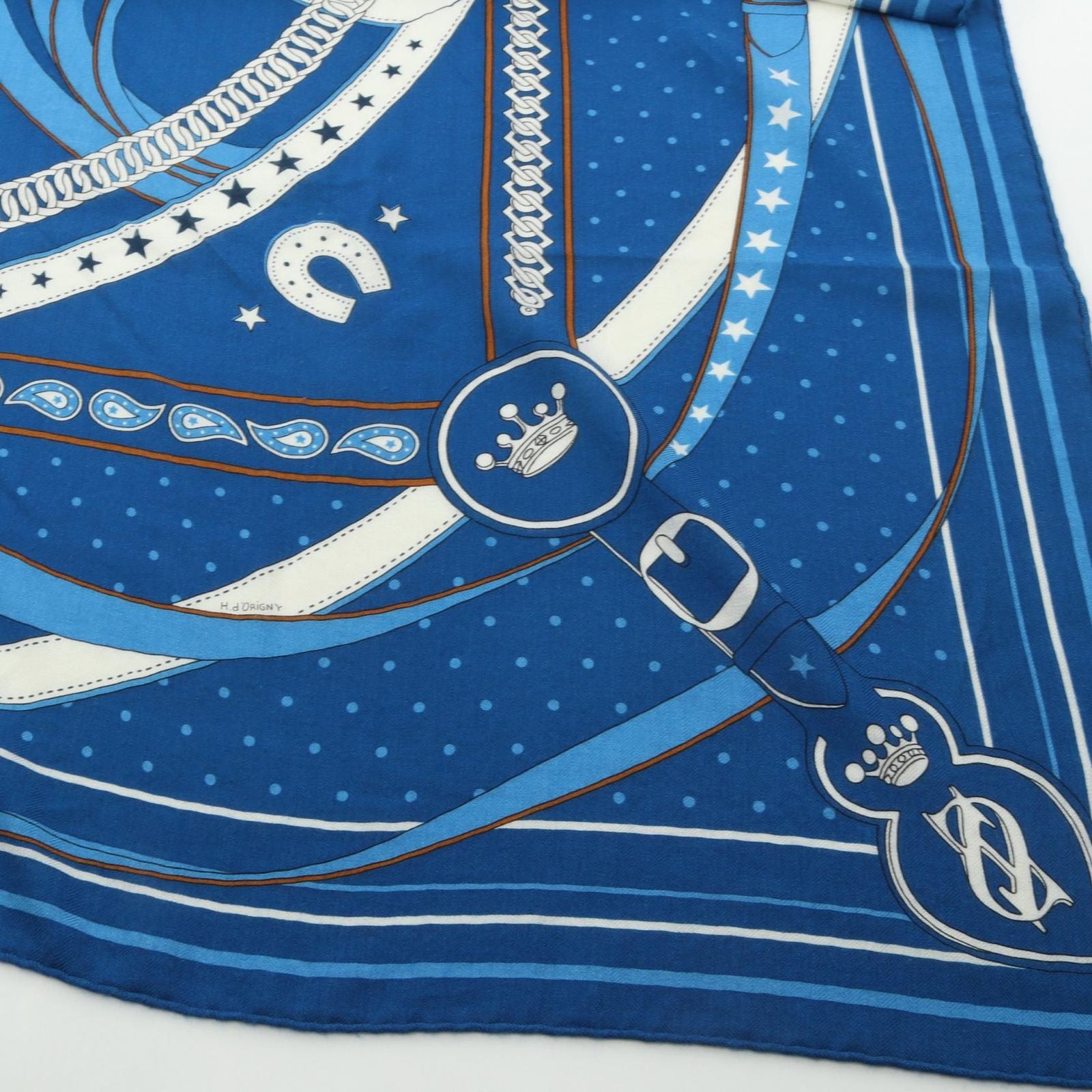 Hermes Scarf Carre Geant 140 la Promenade du Matin Silk — view 7