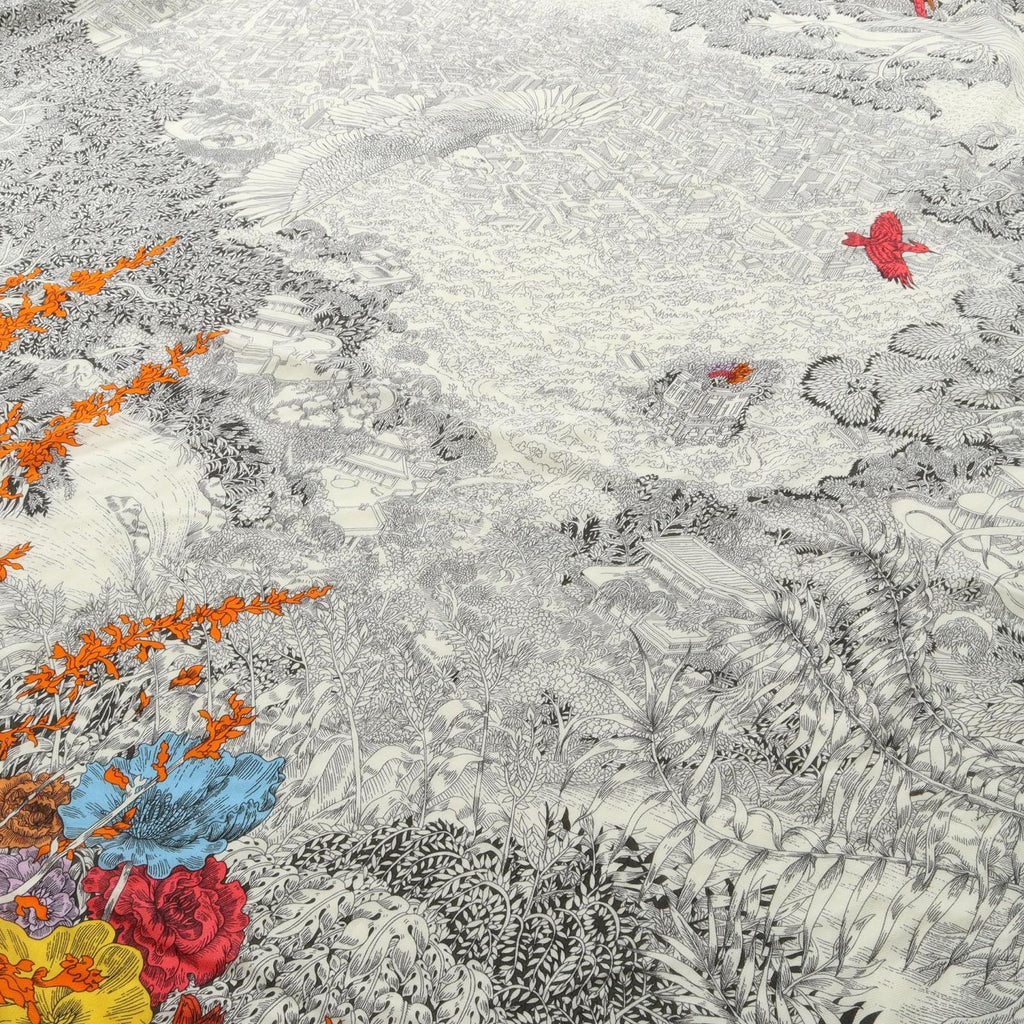 Hermes Scarf Carre Geant 140 Retour a la Nature Silk — view 4