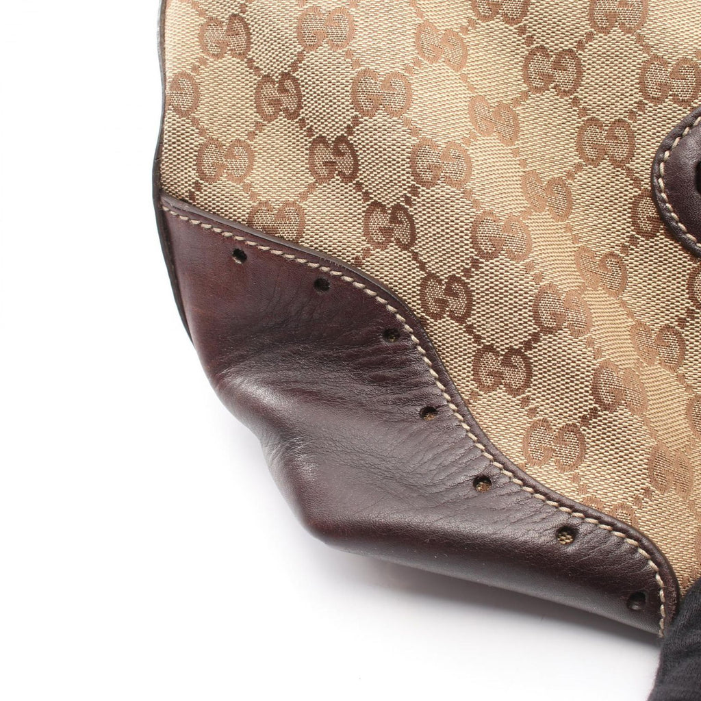 Gucci Tote GG Canvas Beige Brown — view 8