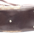 Gucci Tote GG Canvas Beige Brown — view 9