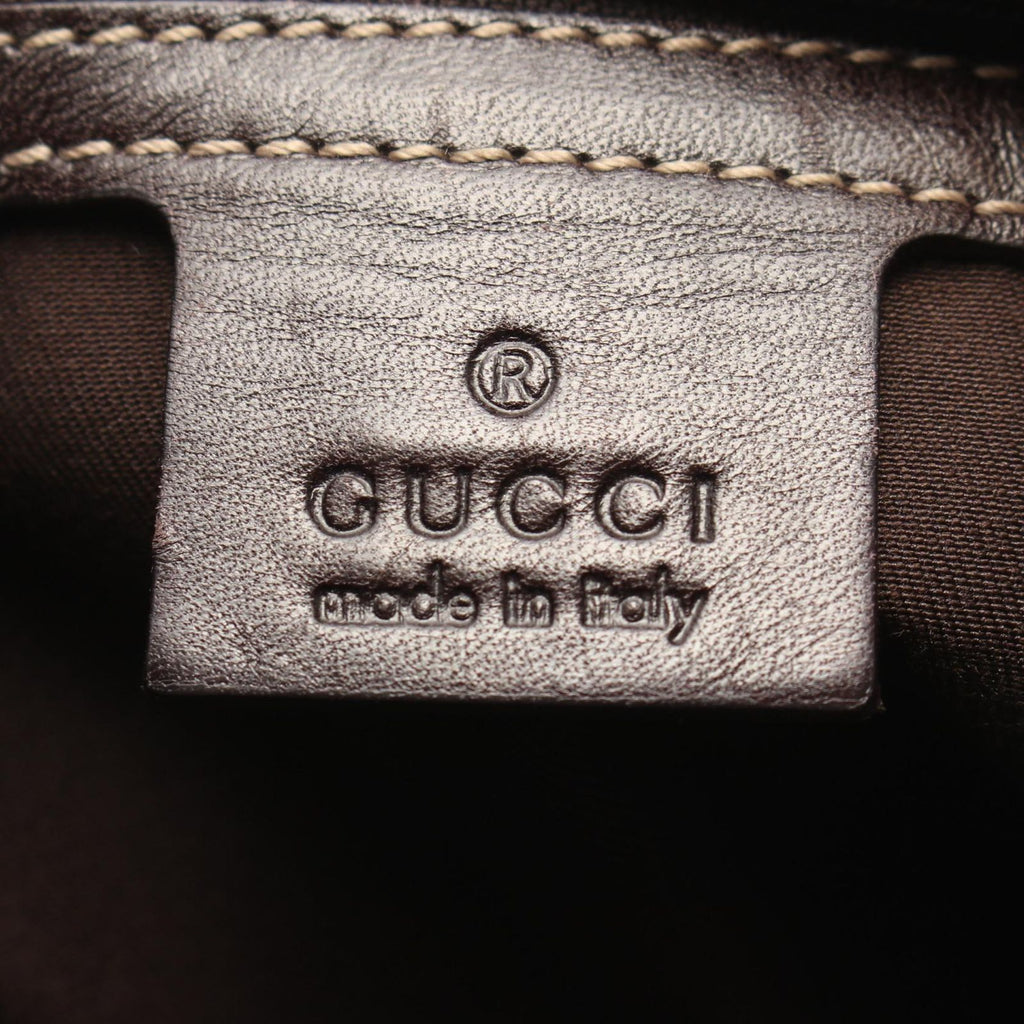Gucci Tote GG Canvas Beige Brown — view 4
