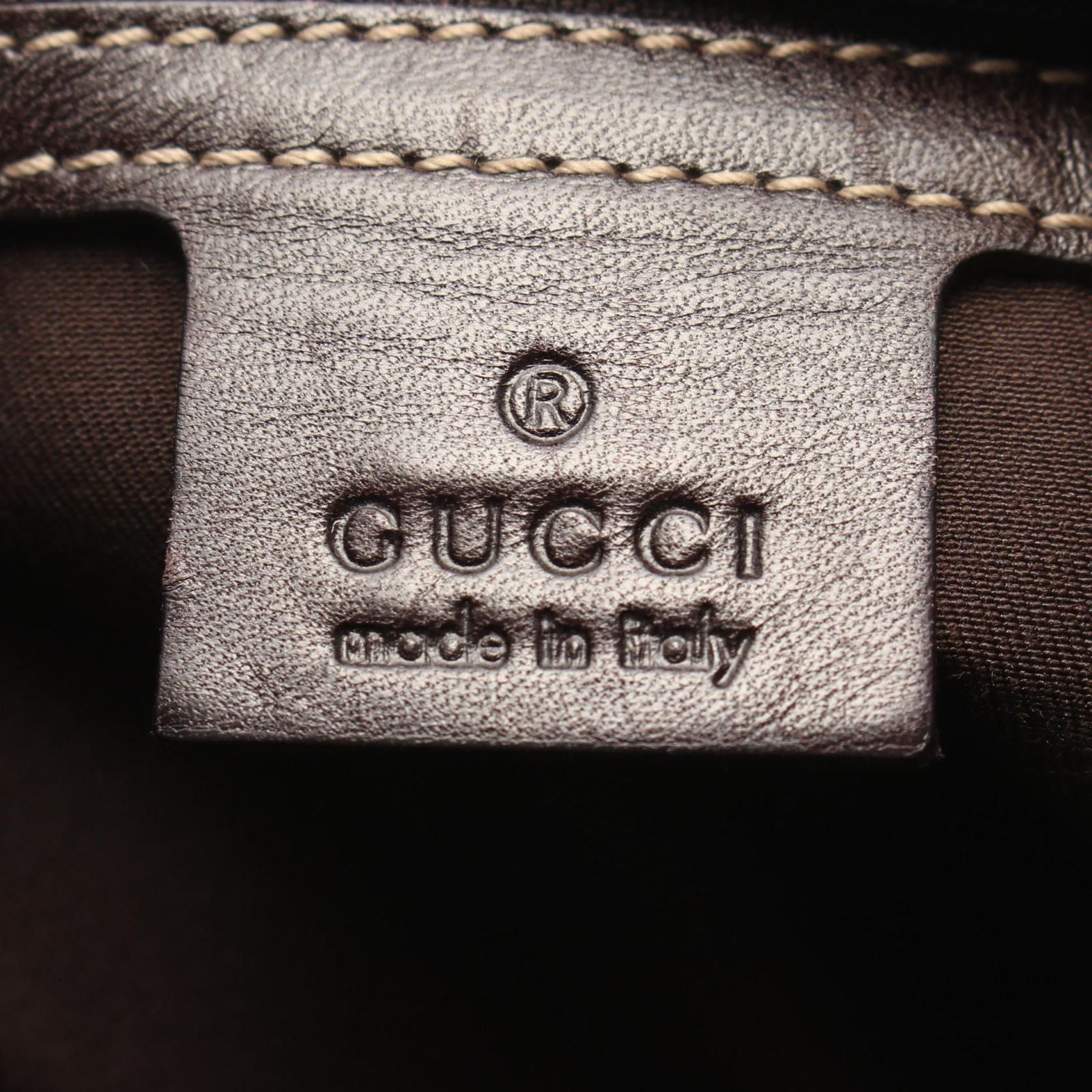 Gucci Tote GG Canvas Beige Brown — view 4