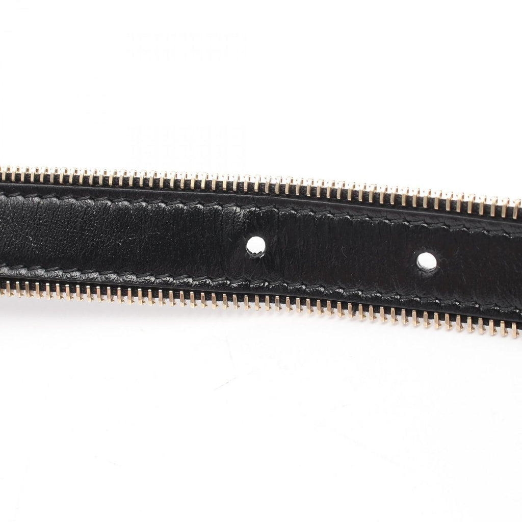 Chanel Belt CC Logo Leather — view 5