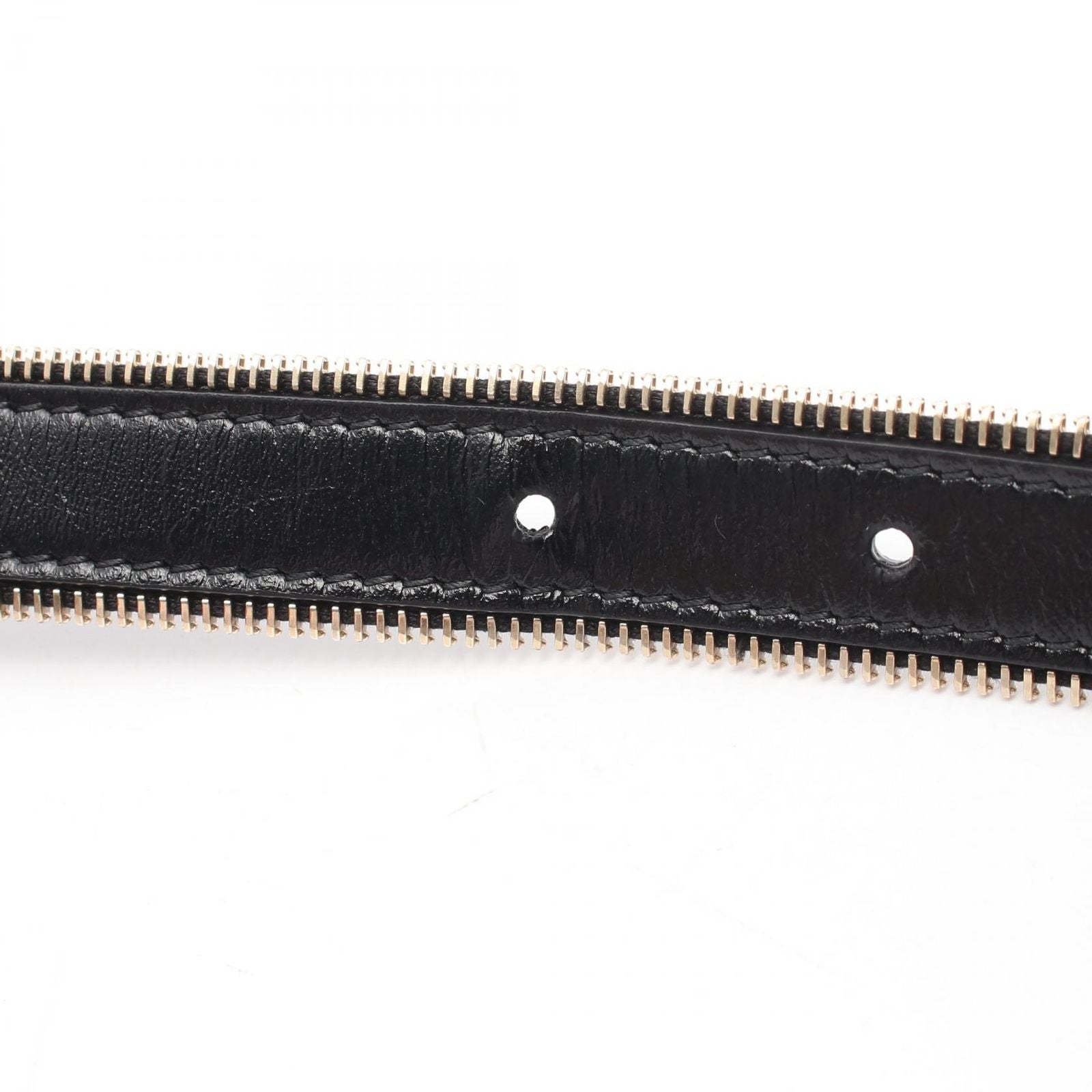 Chanel Belt CC Logo Leather — view 5