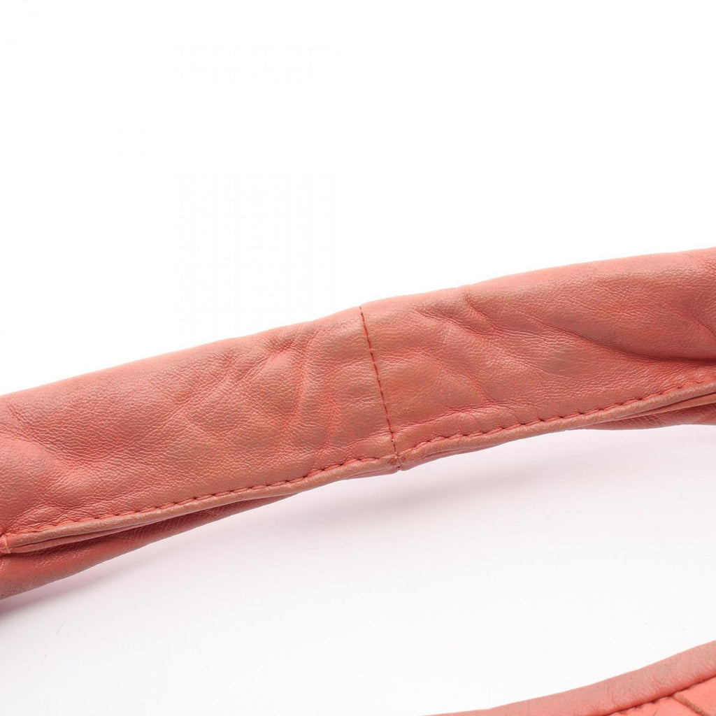 Bottega Veneta Shoulder Bag Intrecciato Pink Leather — view 5