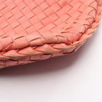 Bottega Veneta Shoulder Bag Intrecciato Pink Leather — view 6