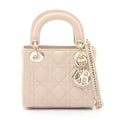 Dior Lady Dior Mini Cannage 2-Way Leather Shoulder