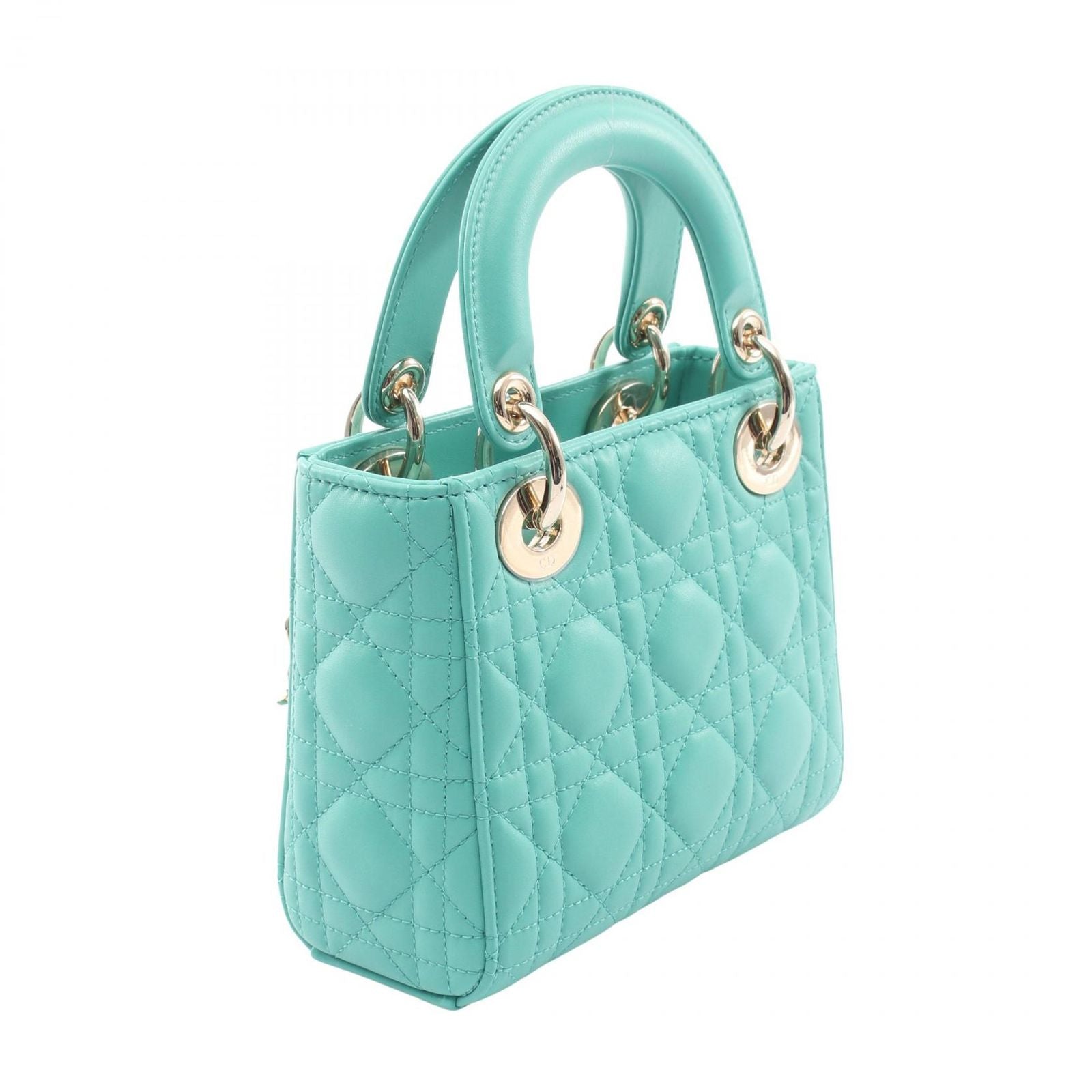 Dior Lady Dior Mini Cannage 2-Way Leather Shoulder — view 2