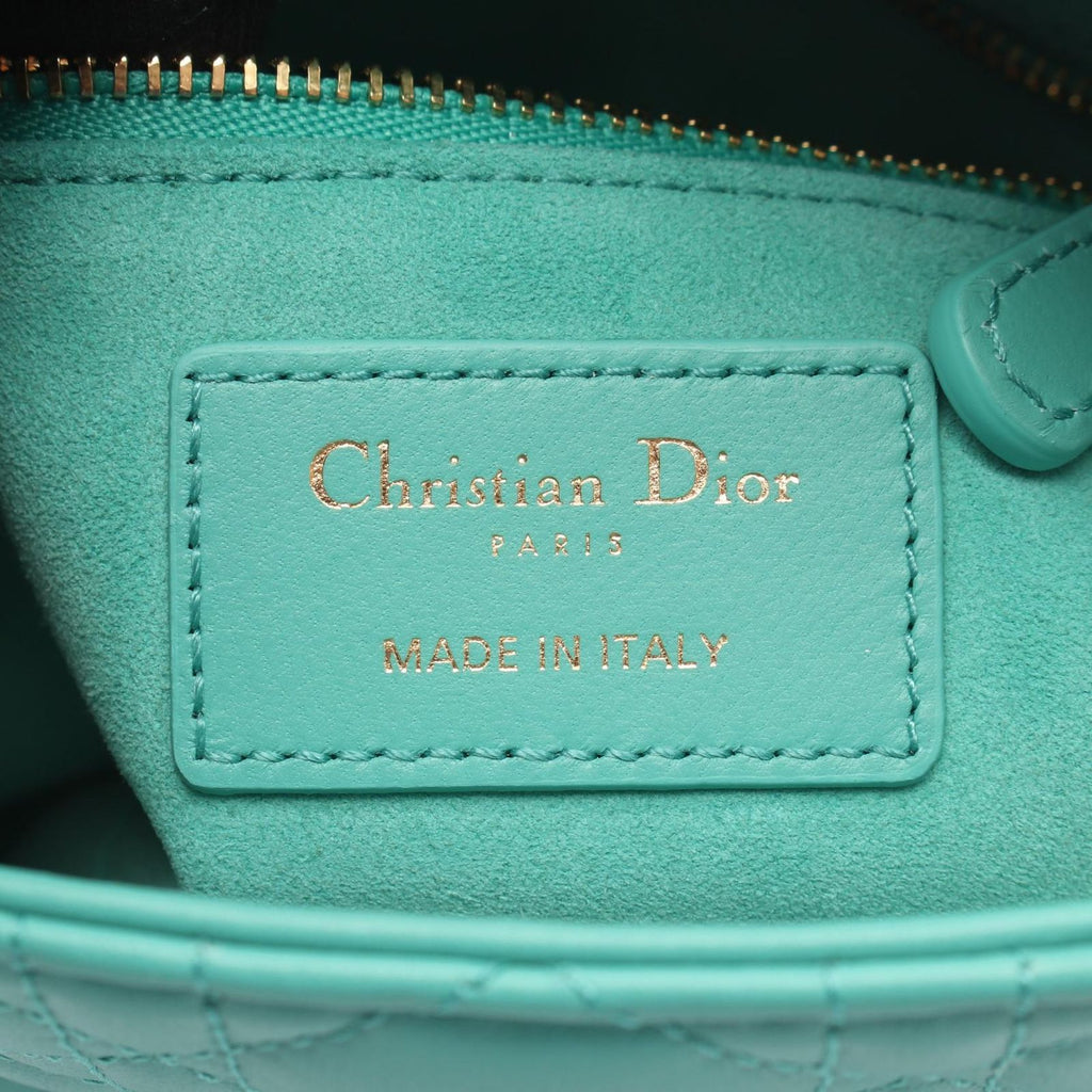 Dior Lady Dior Mini Cannage 2-Way Leather Shoulder — view 4