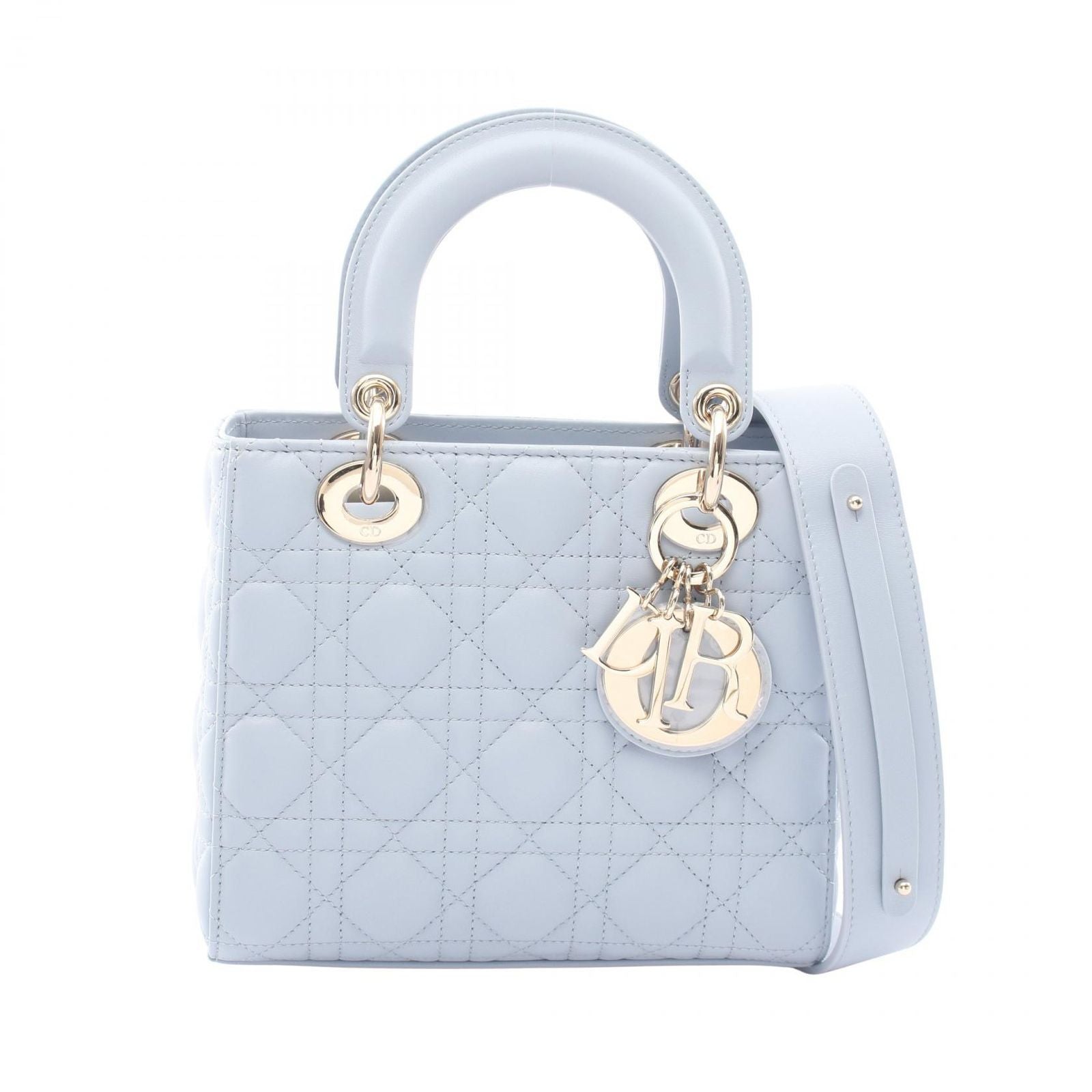 Dior Lady Dior MY Abcdior Cannage 2-Way Leather Shoulder