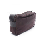 Prada Shoulder Bag Vela Sport Dark Brown Nylon Leather Triangle Logo — view 2