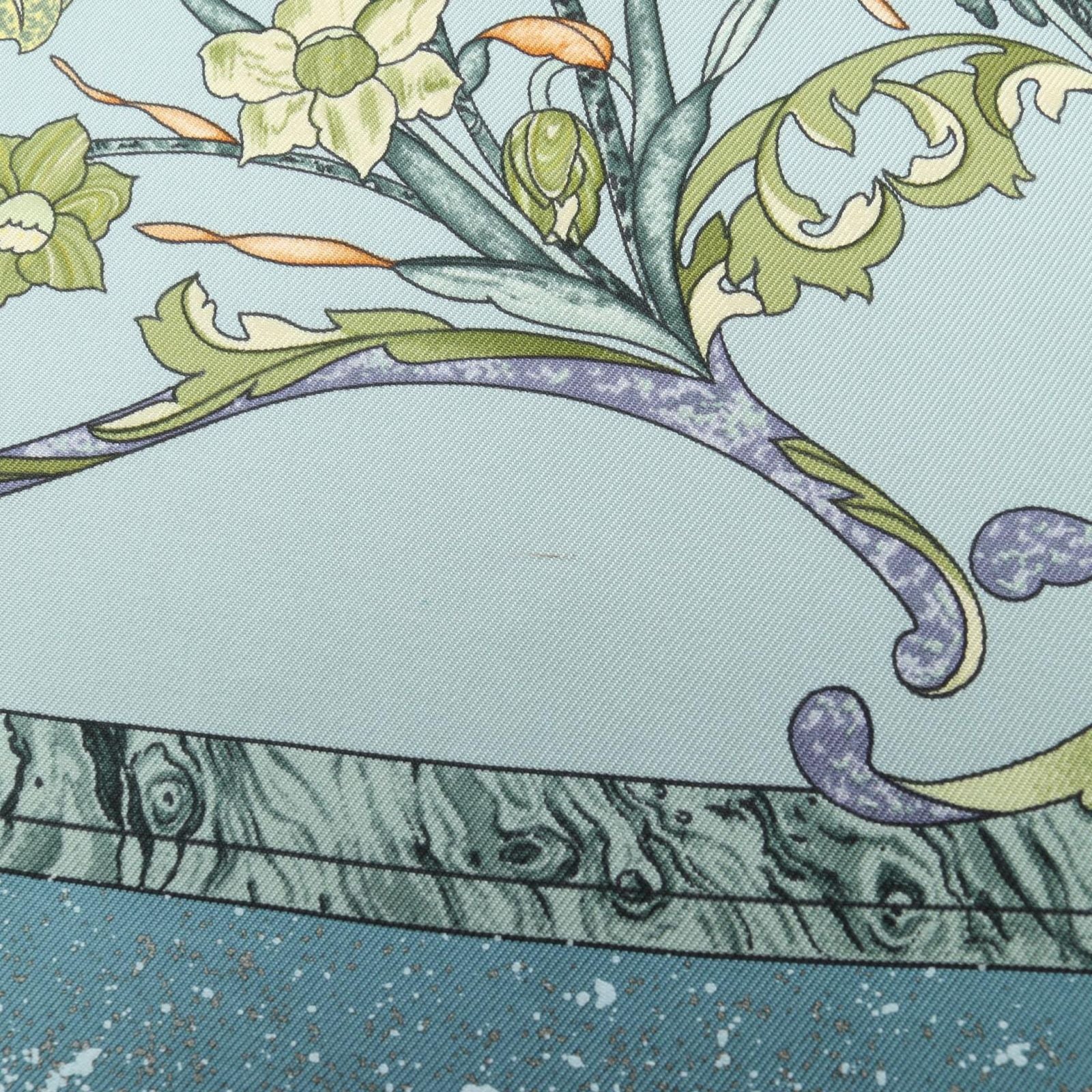 Hermes Scarf Carre 90 Pierres D' Orient Et D' Occident Multicolor Silk — view 4