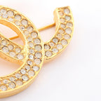 Chanel Brooch CC Logo — view 4