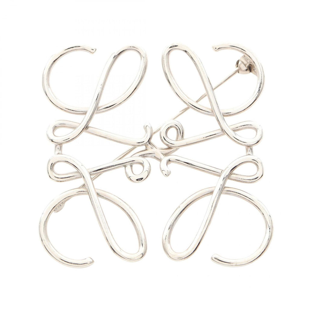 Loewe Brooch Anagram Stainless Steel