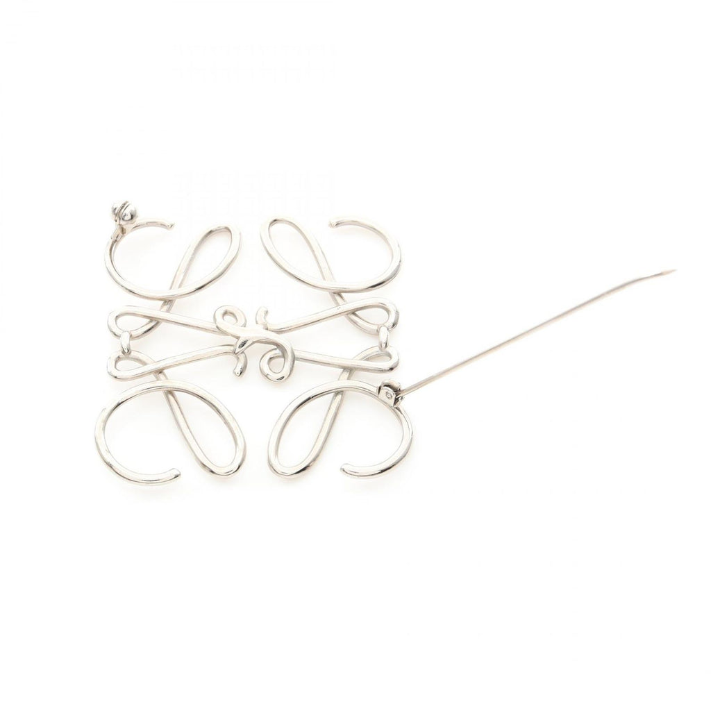 Loewe Brooch Anagram Stainless Steel — view 2