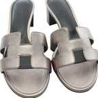 Hermes Mules Oasis Leather Sandals — view 7