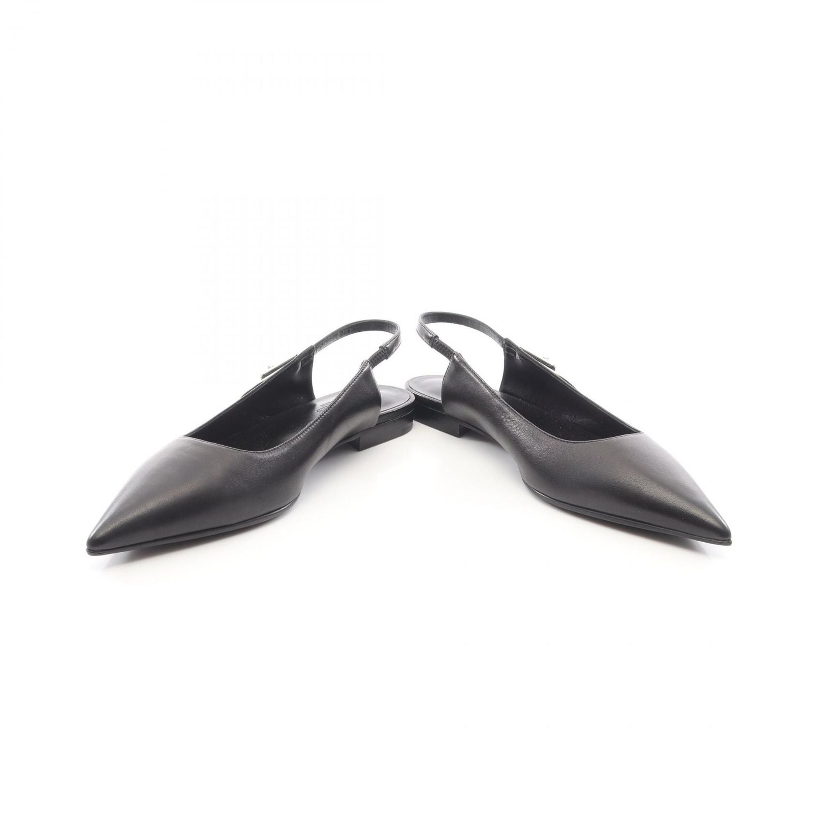 Hermes Sandals Bree Kelly Buckle Black Leather — view 3