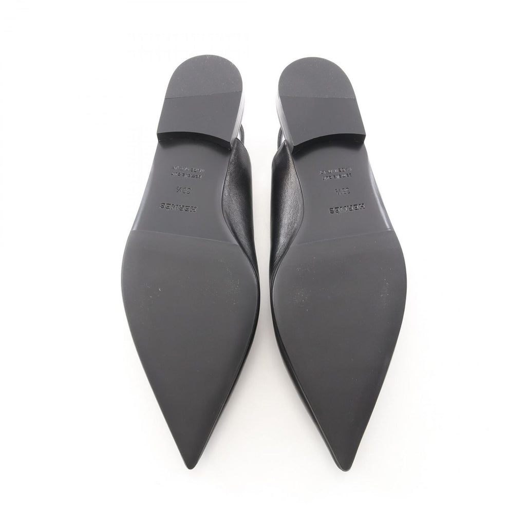 Hermes Sandals Bree Kelly Buckle Black Leather — view 4