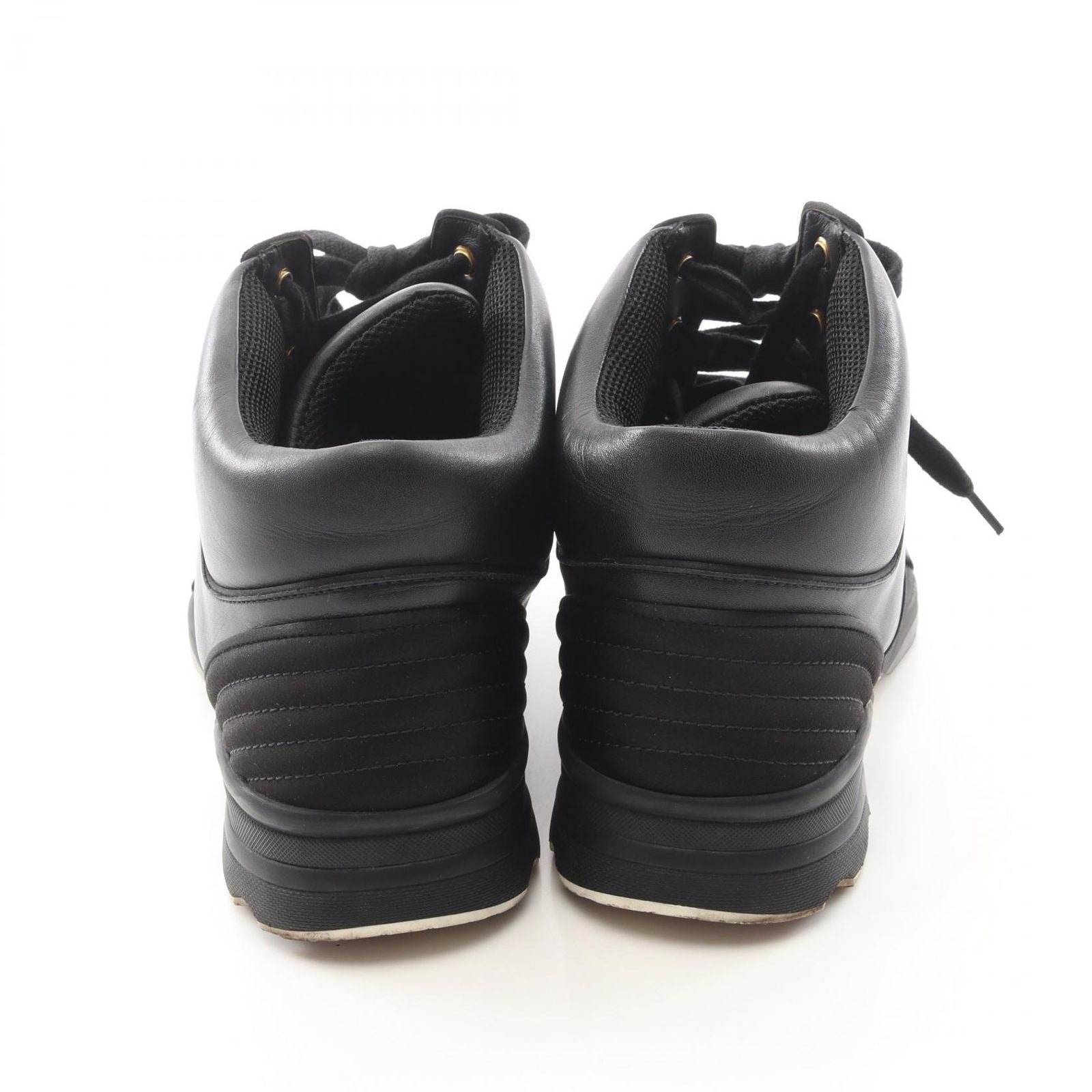 Chanel Sneakers CC Logo Leather High — view 8