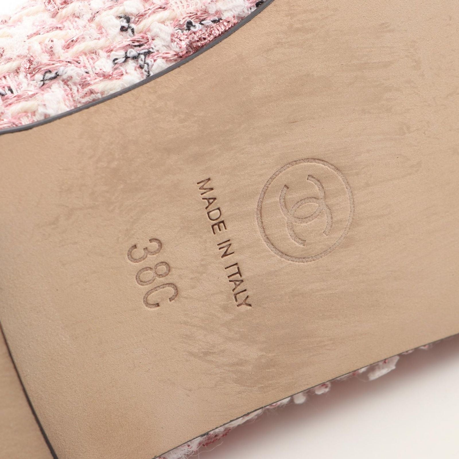 Chanel Ballerina Fabric Flat Shoes — view 6
