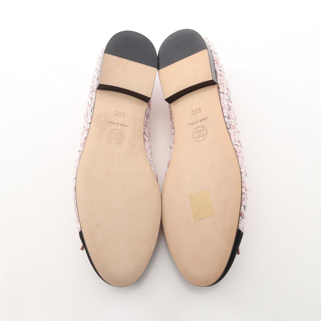 Chanel Ballerina Fabric Flat Shoes — view 4