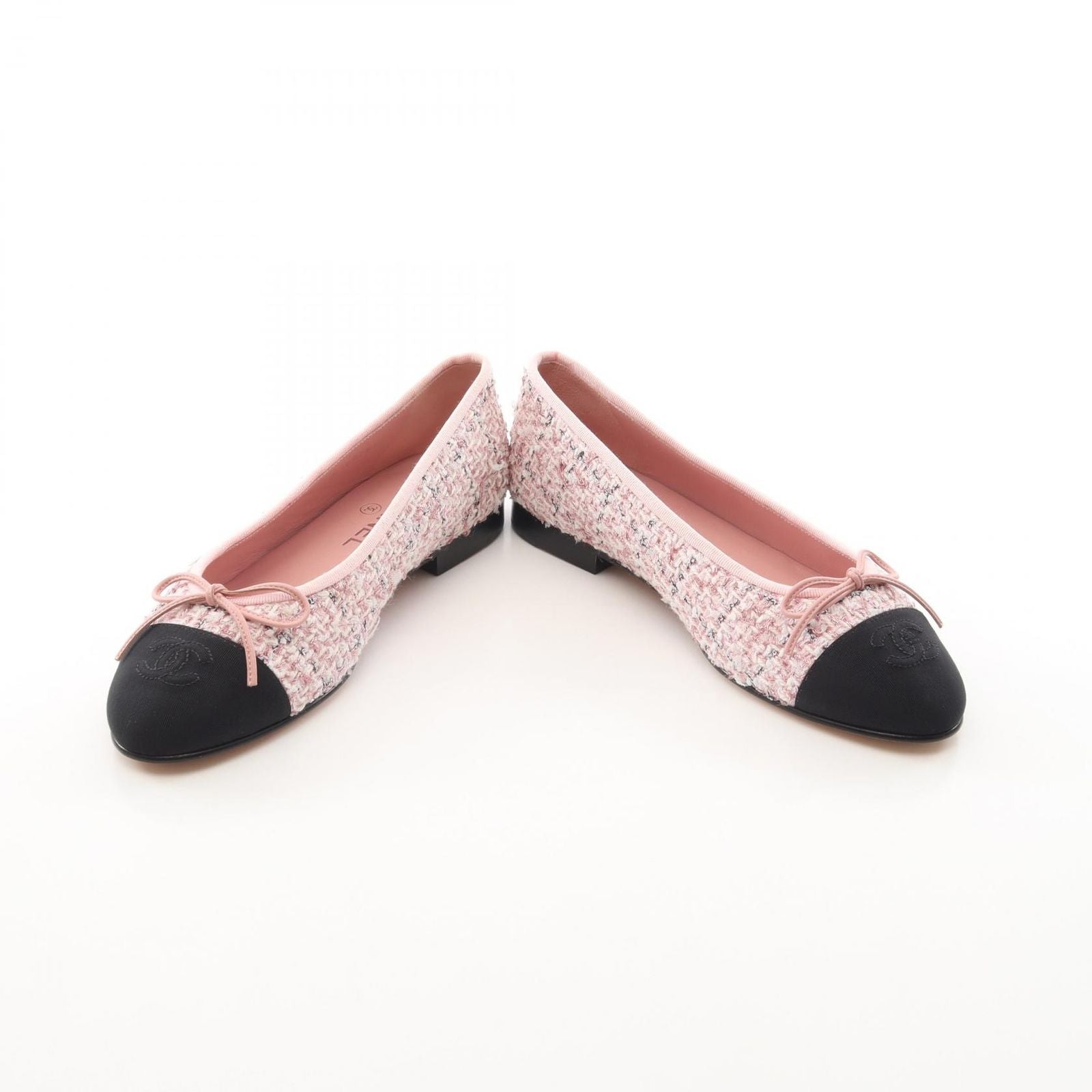 Chanel Ballerina Fabric Flat Shoes — view 3