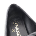 Chanel Loafers Quilted Turnlock Leather — view 9