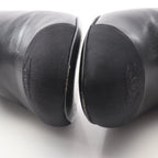 Chanel Sandals CC Logo Leather Fabric — view 7
