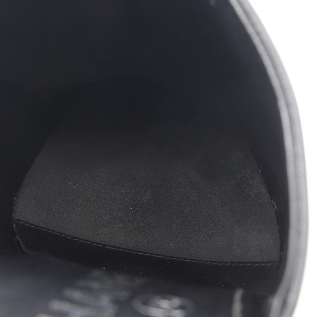 Chanel Sandals CC Logo Leather Fabric — view 8