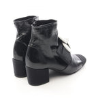 Chanel Boots Camellia CC Logo Leather — view 2