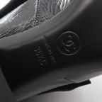 Chanel Boots Camellia CC Logo Leather — view 6