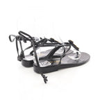 Chanel Sandals Lace Up Leather — view 2