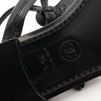 Chanel Sandals Lace Up Leather — view 6