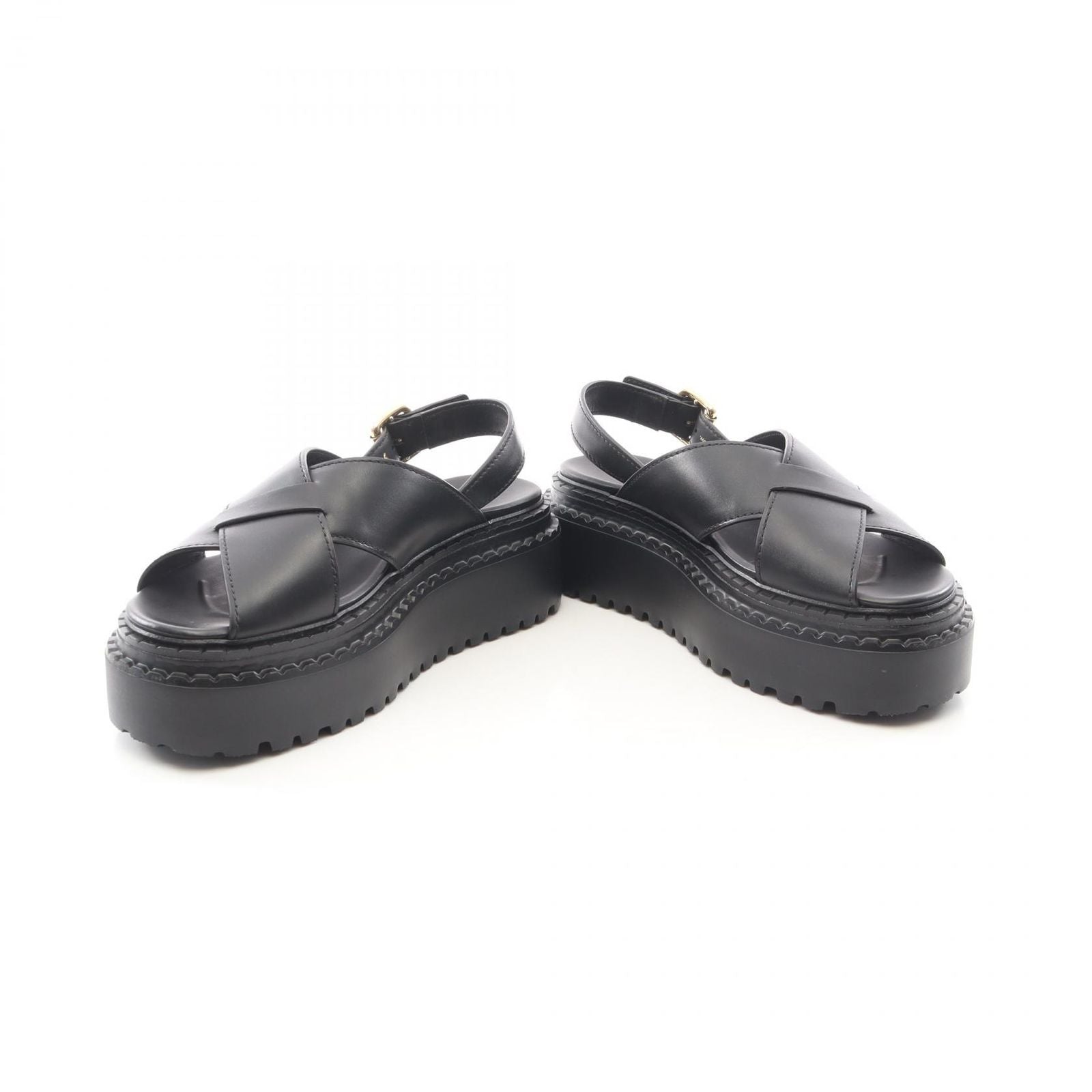 Prada Sandals Criss Cross Leather — view 3