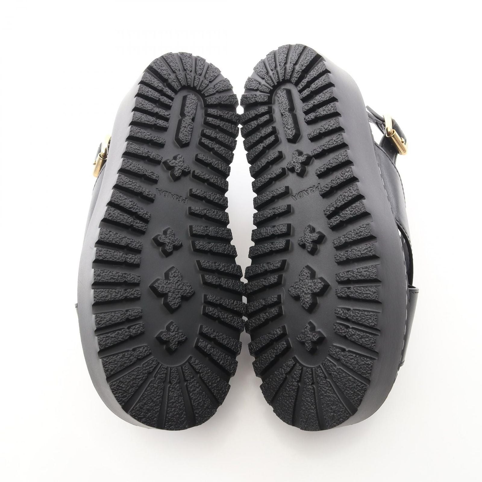 Prada Sandals Criss Cross Leather — view 4