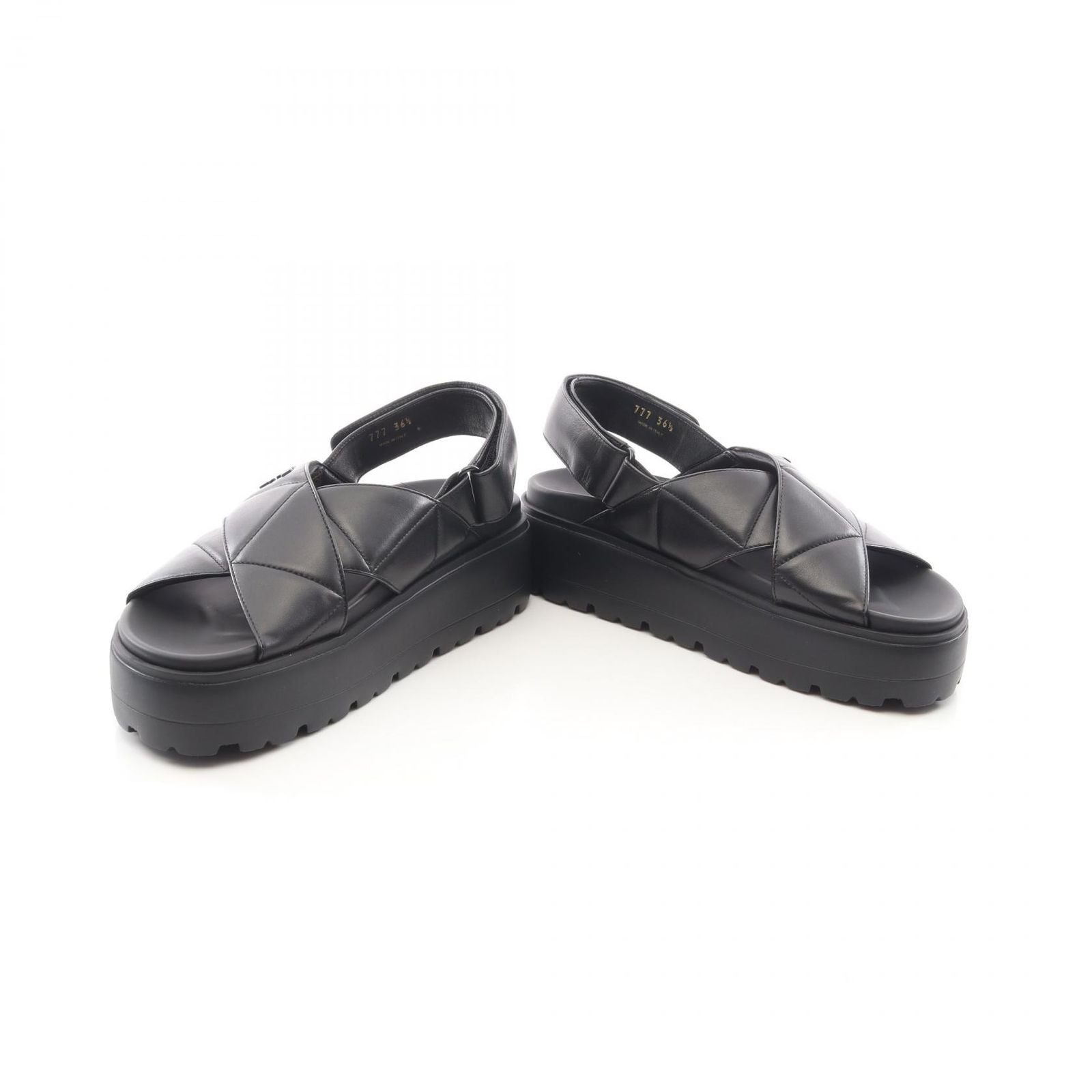 Prada Sandals Calzature Donna Leather Platform — view 3