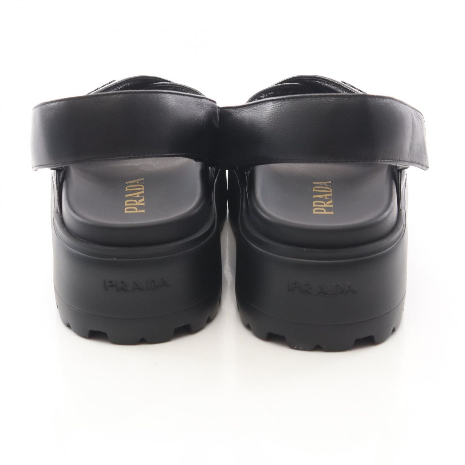 Prada Sandals Calzature Donna Leather Platform — view 9