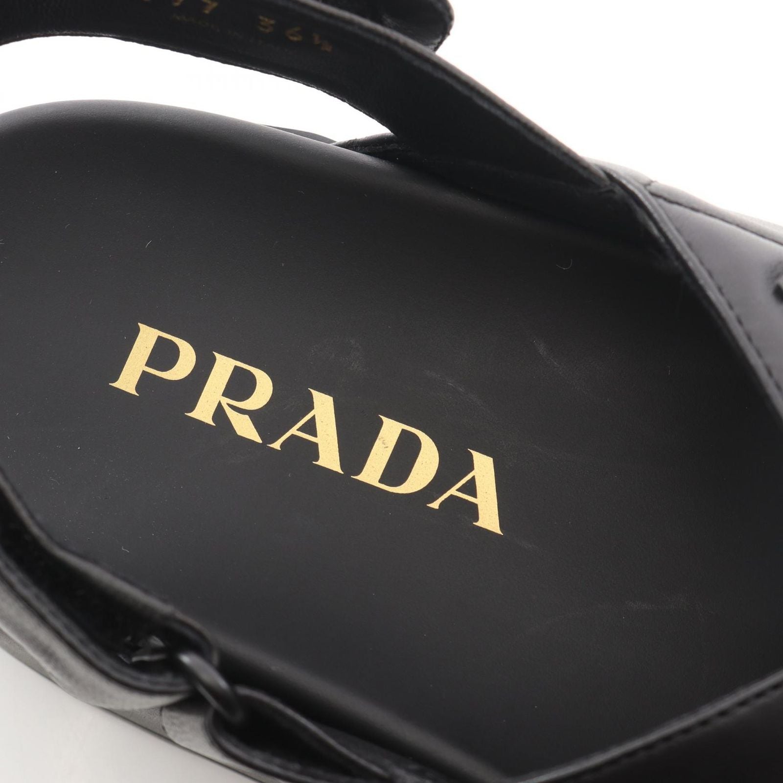 Prada Sandals Calzature Donna Leather Platform — view 5