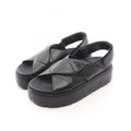 Prada Sandals Calzature Donna Leather Platform