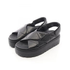 Prada Sandals Calzature Donna Leather Platform